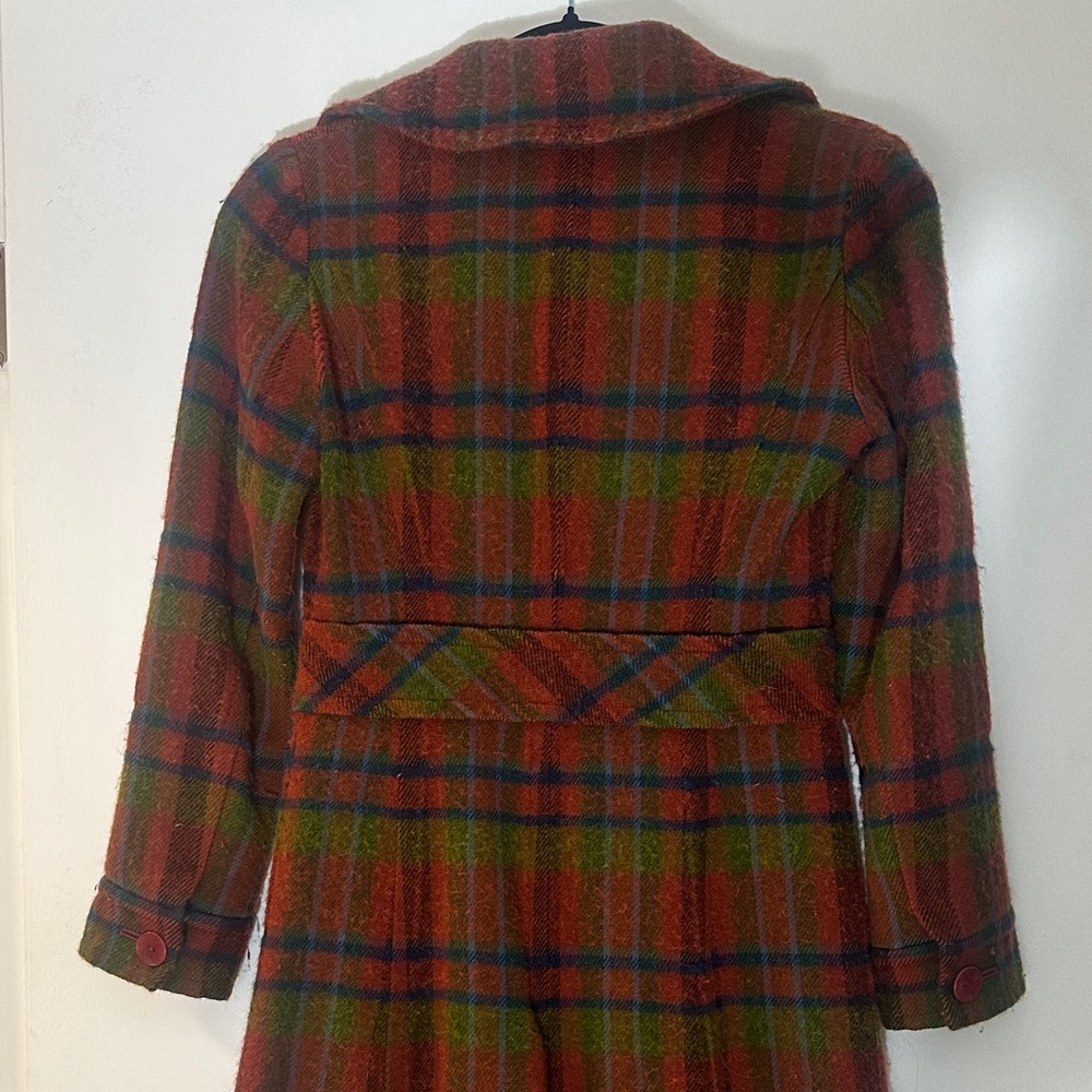 Halogen Multicolor Plaid Jacket with Button Accen… - image 2